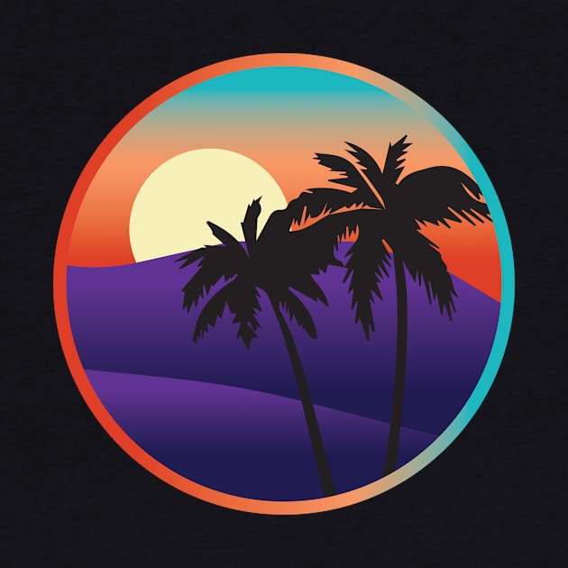 Gradient Palms by Aurver